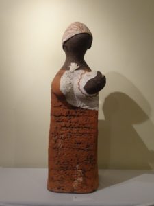 immaterieel erfgoed - Yaya, verbeeld door Norva Sling, Yaya I Oppas - collectie Museum Savonet Curaçao  - foto Aart G. Broek 